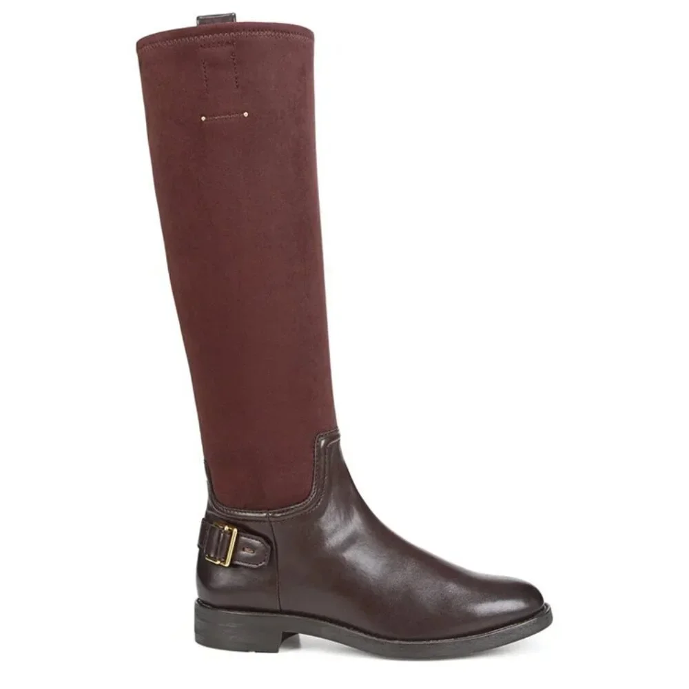 Franco Sarto Womens Merina Wide Calf Knee High Riding Boots NWT Size 8 WC - Picture 2 of 14